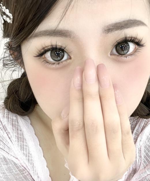 半年抛 比特星 棕色细闪 14.0mm watermelens 含硅水凝胶 商品图12