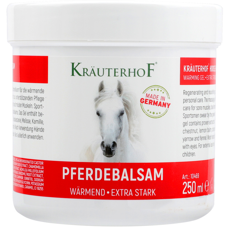 28年6月 德国Krauterhof七叶庄园马膏按摩凝胶马膏250ml（热） 