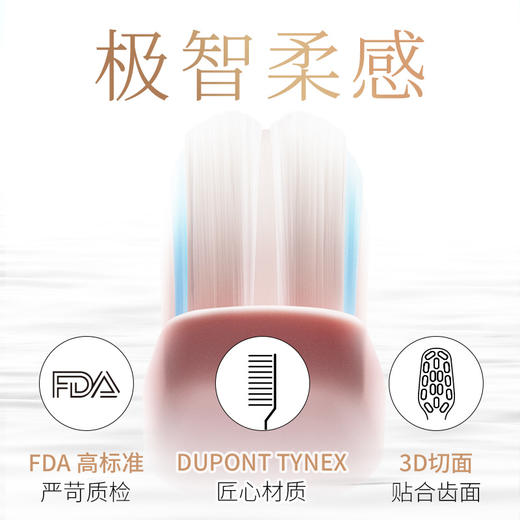 LION狮王 SMART KEY声波电动牙刷替换头 清洁型 商品图2