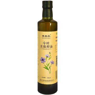 HNJW-冷榨亚麻籽油木质礼盒 商品图2