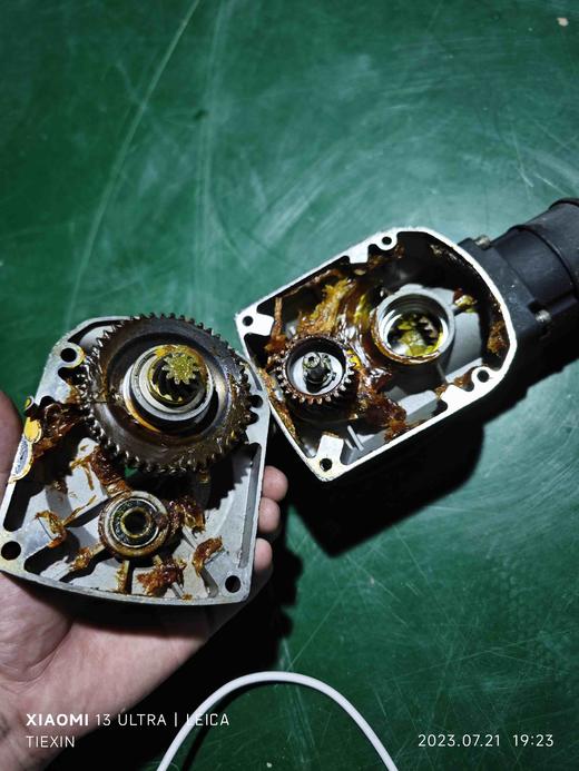 010121库存28/30单用电锤总成整套气缸齿轮安装好的28电锤配件齿轮箱安装好 商品图9