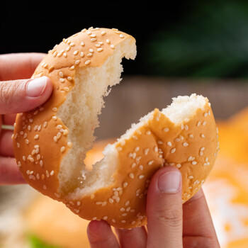 云山半汉堡胚330g*2袋 12组 面包胚 早餐三明治 商品图7