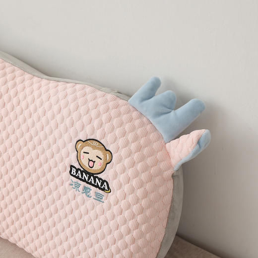 【夏凉枕猫肚凉感丝儿童枕芯】冰豆豆枕芯护颈椎凉枕头 学生记忆棉床品 猫肚触感柔软有支撑力 快速放松一秒入睡_ZSY 商品图8