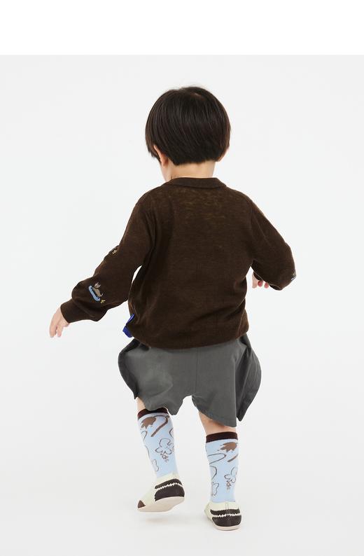 jnby  23年秋款  轻薄亲肤短款开襟毛衫  YN7310710 商品图8