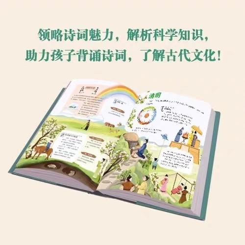 全套4册当诗词遇上科学 小学生必背古诗词 三四五六年级必读课外阅读书籍儿童文学书中国传统文化与科学思维 当诗词遇见科学 商品图4