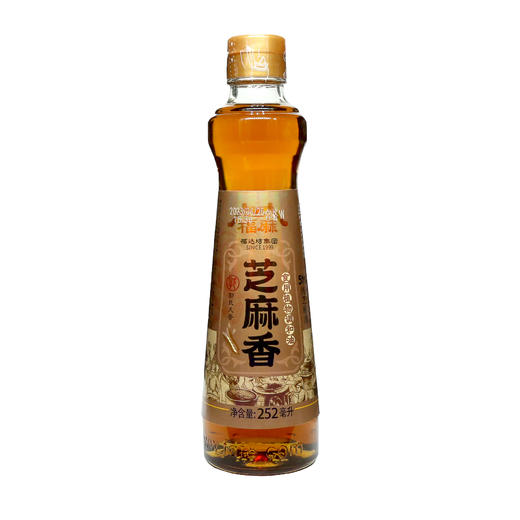 福麻郭氏天香芝麻香食用调和油252ml(芝+豆)（6924497924226） 商品图0