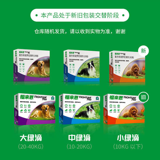 福来恩小型犬狗狗体外驱虫药滴剂去跳蚤蜱虫一支 商品图2