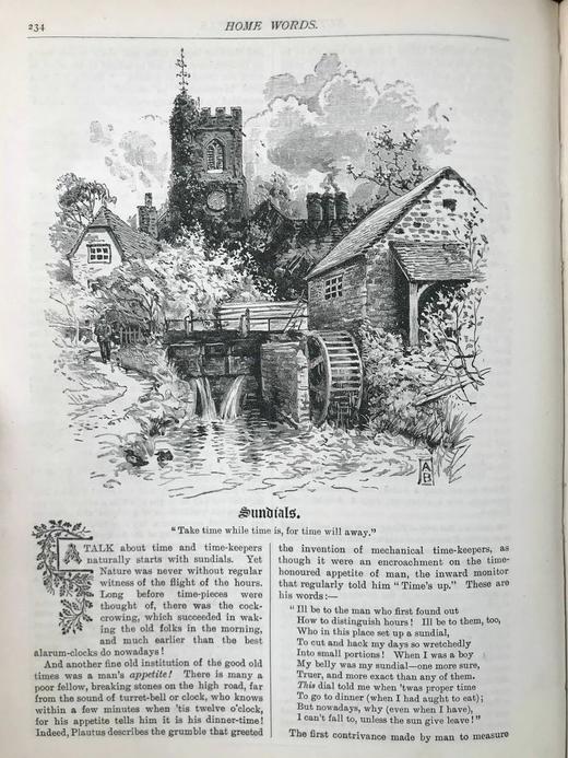 1894年 家庭箴言杂志 约百幅插图 漆布精装16开 商品图9