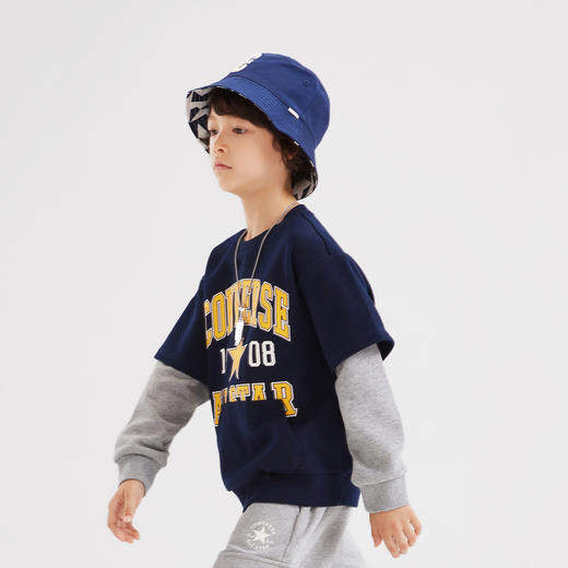 CONVERSE 匡威 秋 大童小童 儿童童装卫衣 CNVB-FF-F129 商品图2