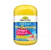 澳洲Nature's Way佳思敏儿童鱼油DHA水果软糖60粒OMEGA3 商品缩略图0