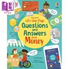 【中商原版】Lift-the-flap Questions and Answers about Money 尤斯伯恩翻翻学 钱的科普 儿童绘本纸板书 英文原版 进口图书 商品缩略图0