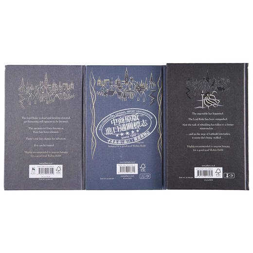 【中商原版】迷雾之子三部曲 收藏版 英文原版 A Mistborn Novel Collector's Edition 布兰登 山德森 Brandon Sanderson 商品图1