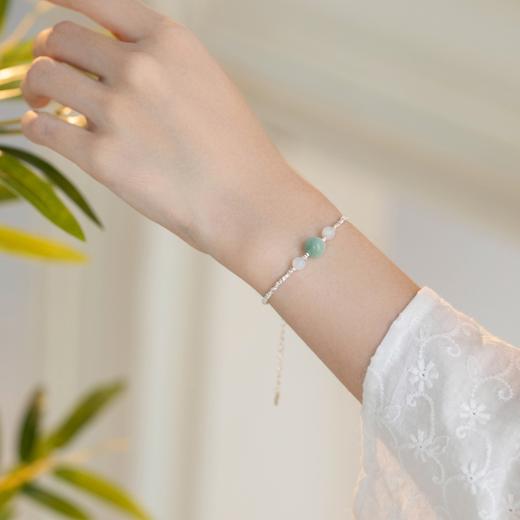 MS Lemuguet铃兰小姐手串系列 玉石玛瑙珍珠系列手串项链饰品  百搭治愈系小清新手链 天然材质带证书 商品图7