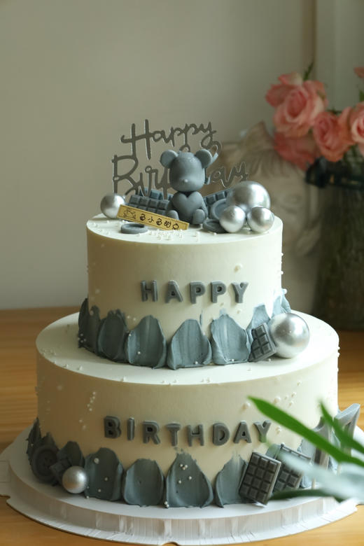 灰色系爱心小熊巧克力（图为10+6双层） 商品图2