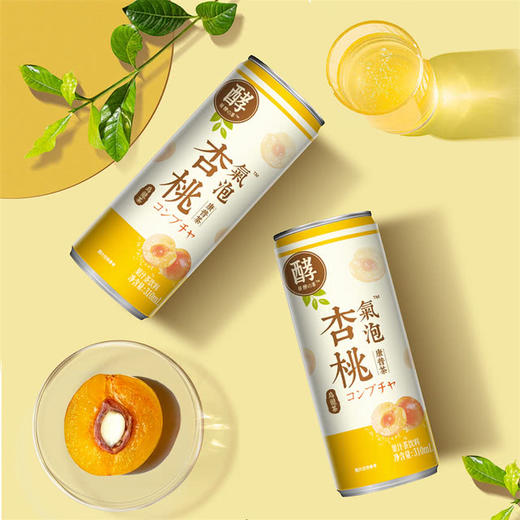 MM 山姆 DRINKSBA杏桃气泡康普茶 310ml*20 商品图2