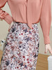 剩S/L 米思阳2024秋季新款洋气时髦提花两件套系带纽扣印花裙子套装2410 商品缩略图4