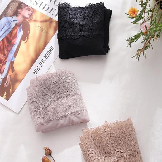 凉爽丝滑 软糯触感 可可爱爱的蕾丝防走光安全裤 夏季必备 居家服 精致的安全裤 商品图7