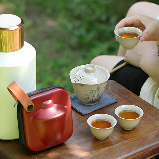 【人文之宝】红楼梦主题便携快客杯 商品图2