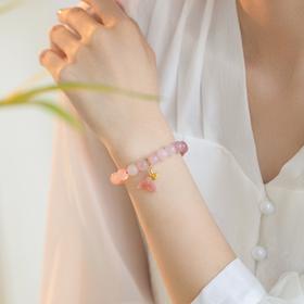 MS Lemuguet铃兰小姐手串系列 玉石玛瑙珍珠系列手串项链饰品  百搭治愈系小清新手链 天然材质带证书