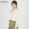 oldcolour春秋商场同款设计感小众别致长袖衬衫通勤女O32013201 商品缩略图1