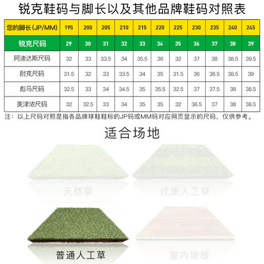 Ucan/锐克运动训练比赛入门级TF碎钉青少年款足球鞋男230350048Y 商品图3