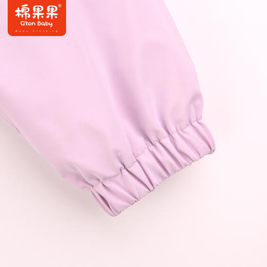 棉果果秋季新品女童撞色拼接保暖锁温防风夹棉风衣M322100723430 商品图2