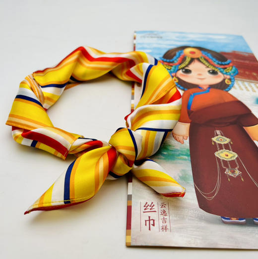 布达拉宫吉祥丝巾 商品图2