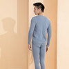 爱帝男式经典棉莱卡弹力圆领内衣套装 商品缩略图12