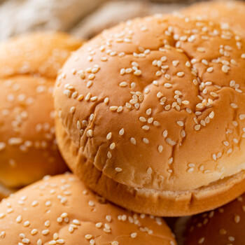 云山半汉堡胚330g*2袋 12组 面包胚 早餐三明治 商品图5