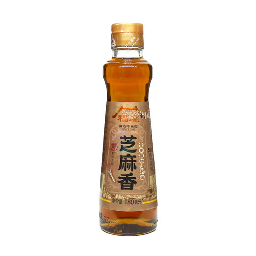 福麻郭氏天香芝麻香食用调和油180ml(芝+豆)（6924497924219） 商品图0