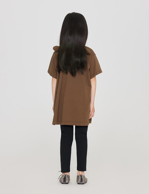 jnby  23年秋款  圆领宽松短袖连衣裙  1N7G12490 商品图5