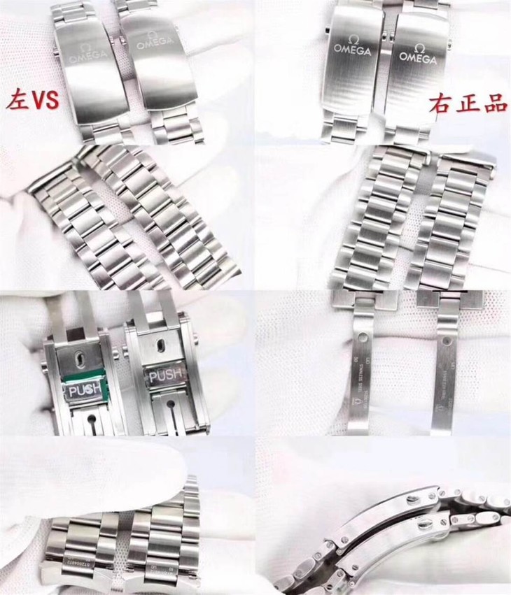 VS厂欧米茄海洋宇宙四分之一做工如何-正品对比