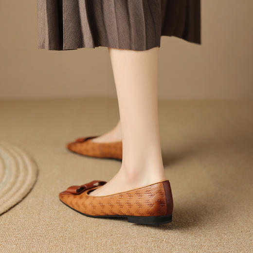 时尚个性，柔软懒人浅口单鞋DPJ-9871 商品图7