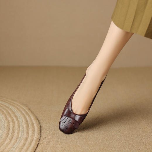 时尚个性，柔软懒人浅口单鞋DPJ-9871 商品图2