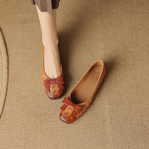 时尚个性，柔软懒人浅口单鞋DPJ-9871 商品图11