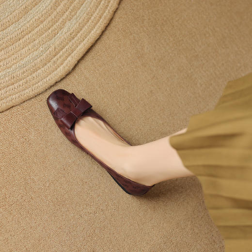 时尚个性，柔软懒人浅口单鞋DPJ-9871 商品图4