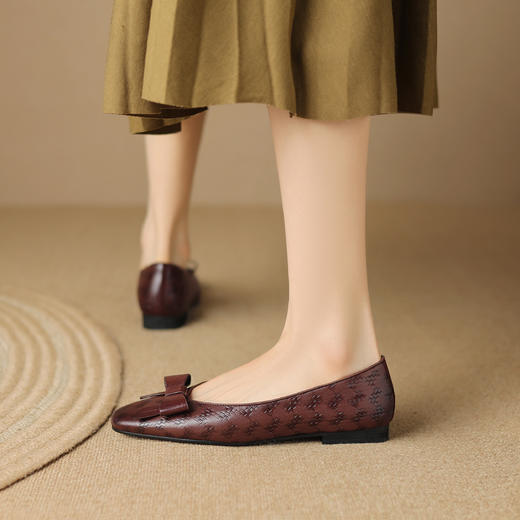 时尚个性，柔软懒人浅口单鞋DPJ-9871 商品图0