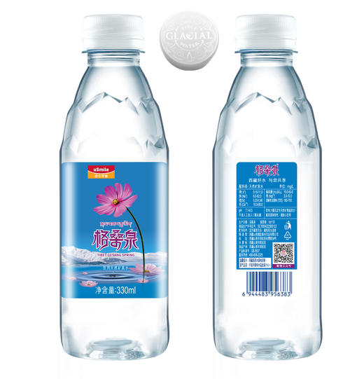 【品牌日线上会员专享】格桑泉水330ml*24瓶 商品图1