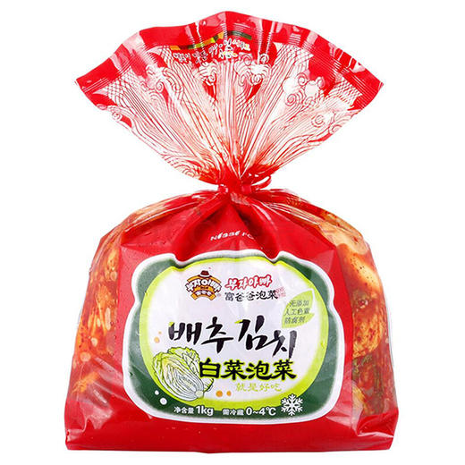 富爸爸 辣白菜1kg 商品图0