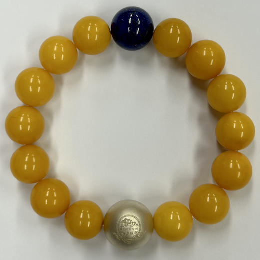 12+天然蜜蜡老色手串 商品图1