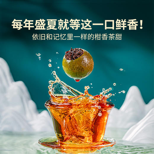 澜沧古茶2023年茶妈妈陈皮普洱小青柑250g 商品图2