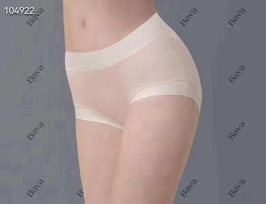 纯原LAPERLA高腰拼接裸感内裤，高档莫代尔真丝混纺布，底档真丝，轻柔、透气、抑菌，一款会呼吸的内裤；包容性好，弹力大  一盒4条装 商品图7