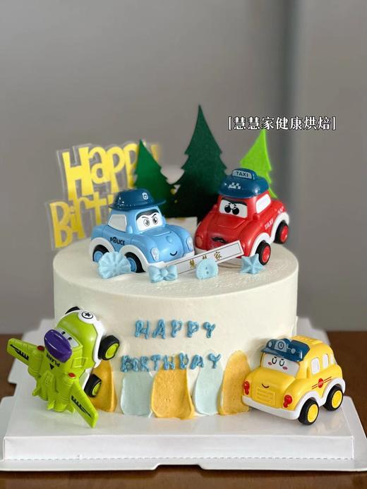 蛋糕定制—小小汽车 商品图0