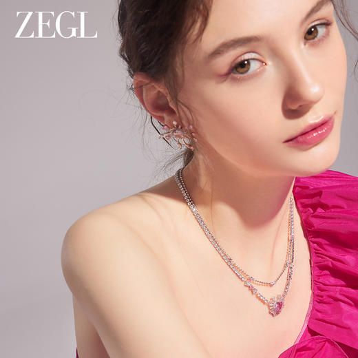 ZEGL设计师甜蜜梦境系列花火耳环女小众设计感高级耳钉银针耳饰品 商品图2
