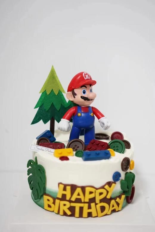 主题奶油蛋糕 | 鲜果原味奶油 - 马里奥 商品图0