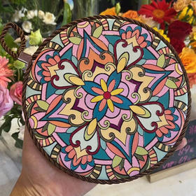 陶瓷浮雕艺术隔热垫【储值赠品】