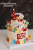 宝宝周岁双层蛋糕——五彩缤纷款（下单时备注几岁） 商品缩略图1