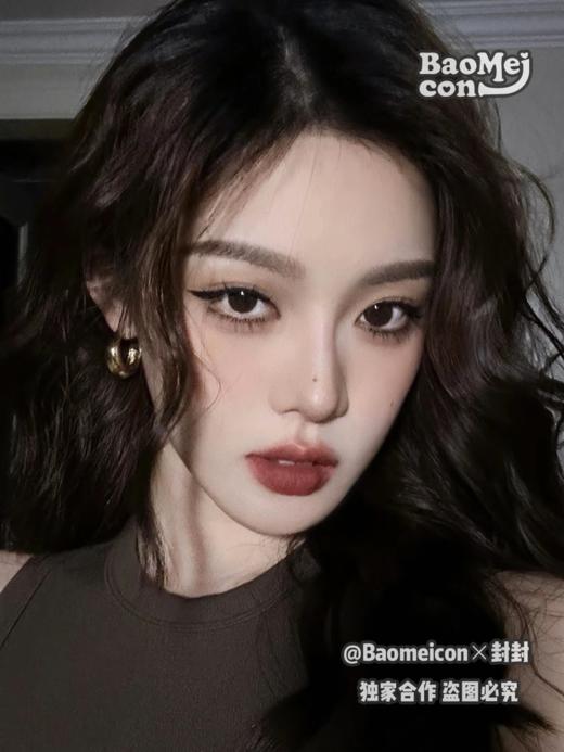 BAOMEICON·半年抛  黑珍珠  14.0  <封封同款>韩国女高妆 |  清纯白开水！超适合早八女生！！韩产0-800度<一副两片> 商品图4