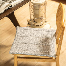 心形花束系列衍缝椅垫正方形座垫办公室家用四季木椅餐椅