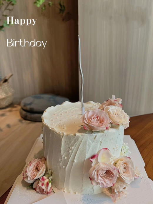 加高胚三层夹心【折射玫瑰】鲜花蛋糕 商品图0